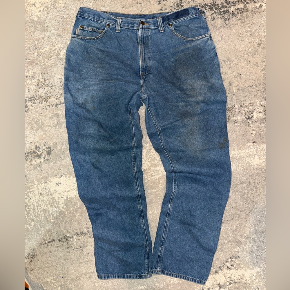 Carhartt Men's Relaxed Blue Jeans